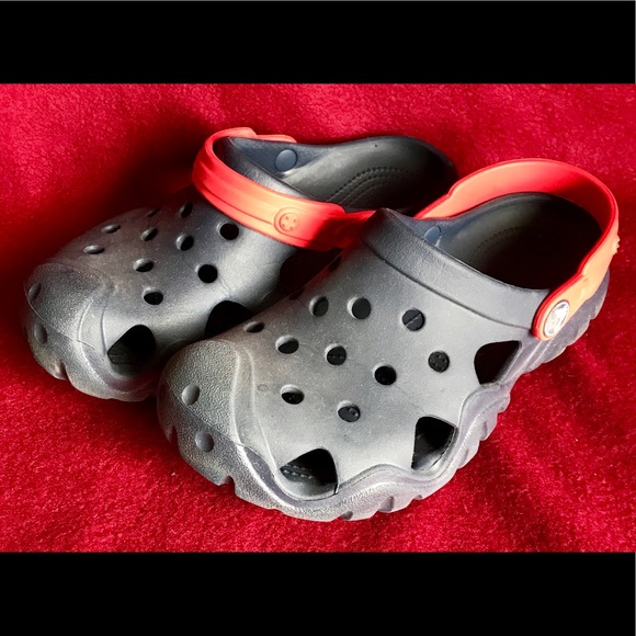 NEW CROCS Kids Swiftwater Clog Sandals Shoes Navy Toddler// Little Kids C11